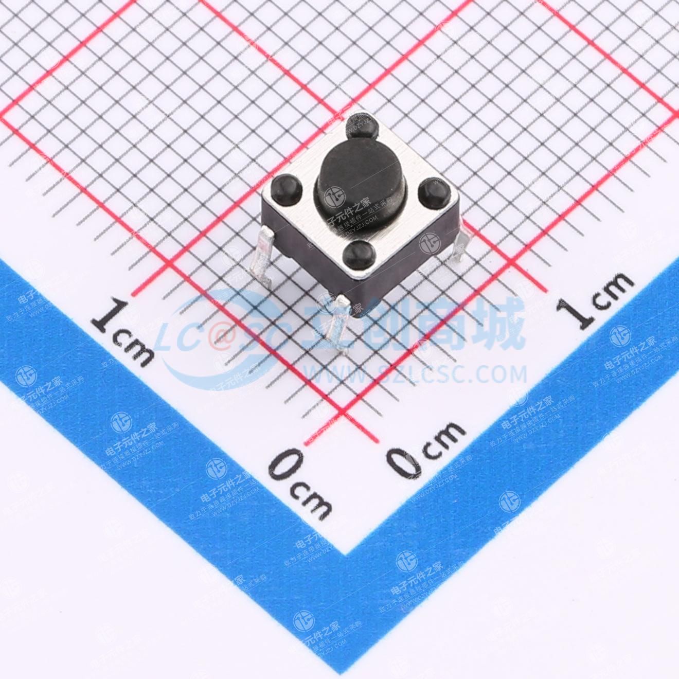6*6*5mm 直插 轻触开关