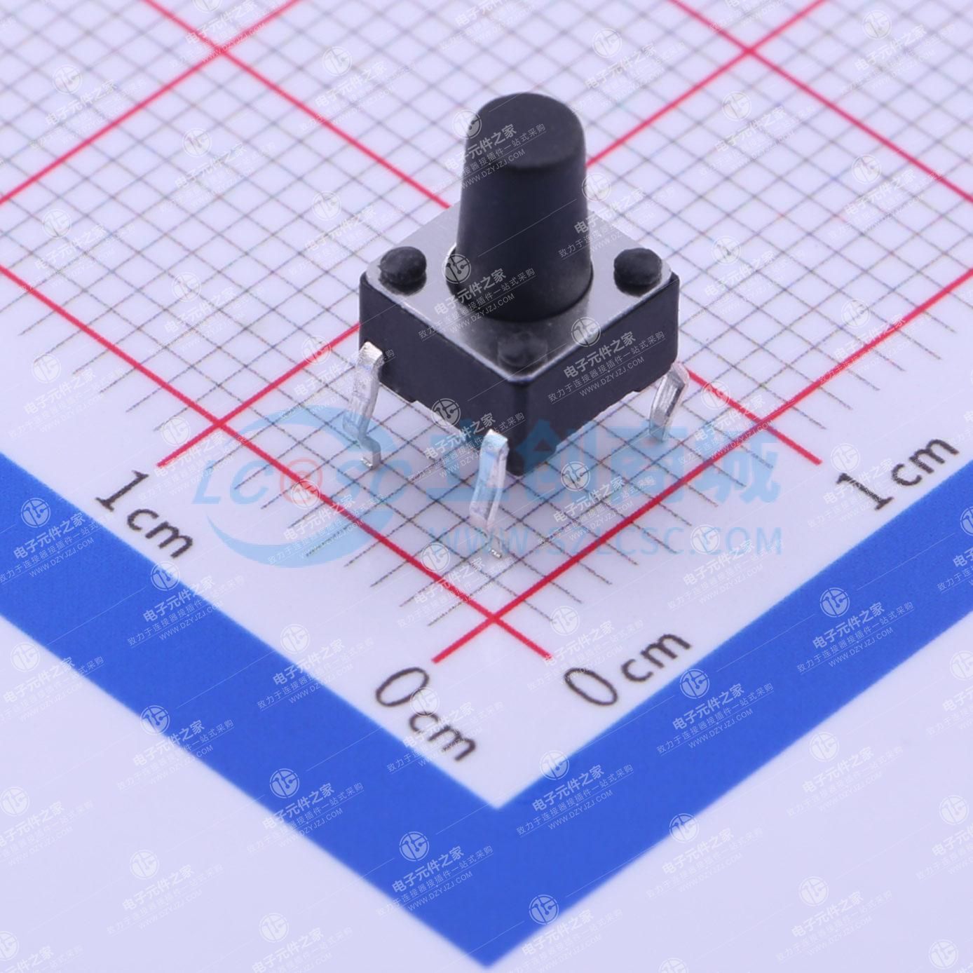 6*6*8.5mm 直插 轻触开关