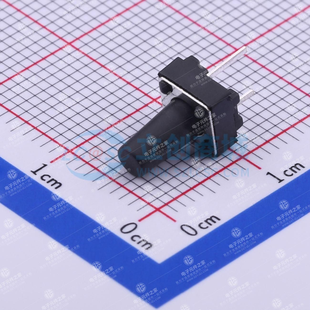 6.1*6.1*10mm 直插 轻触开关