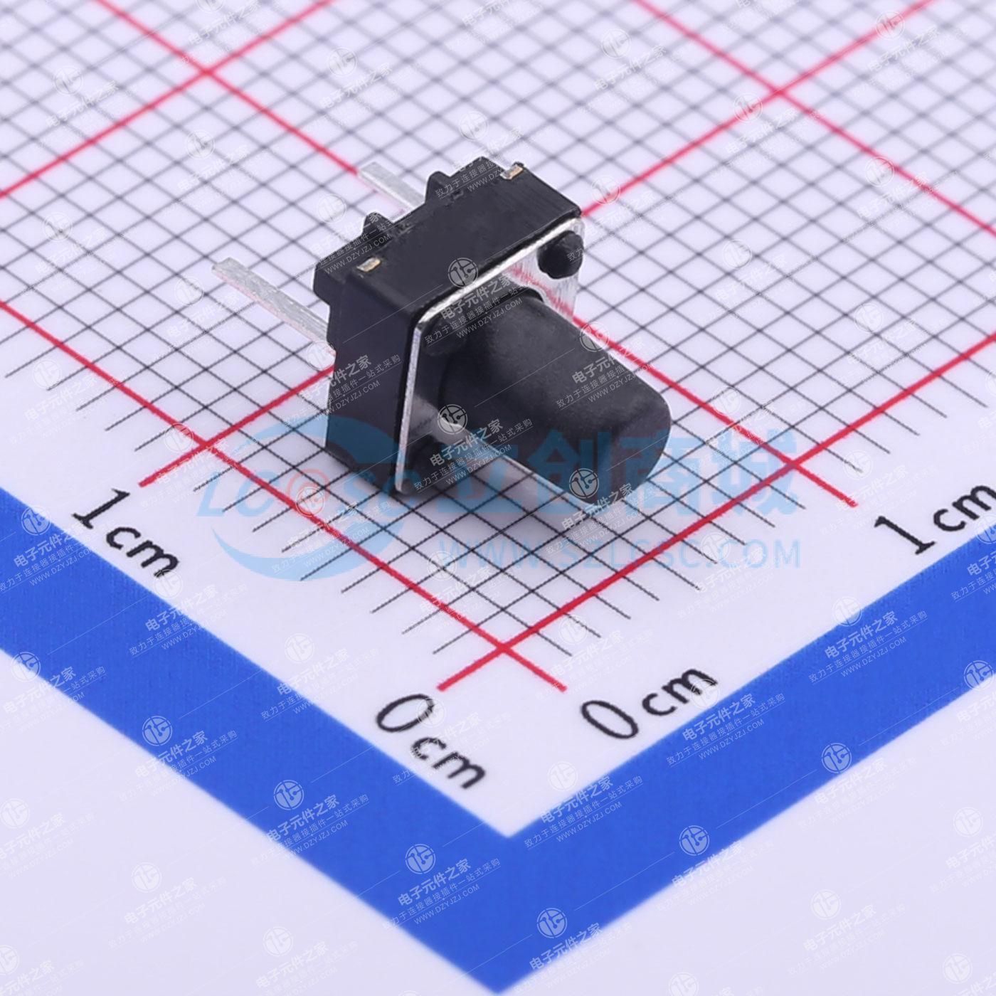 6.1*6.1*8mm 直插 轻触开关