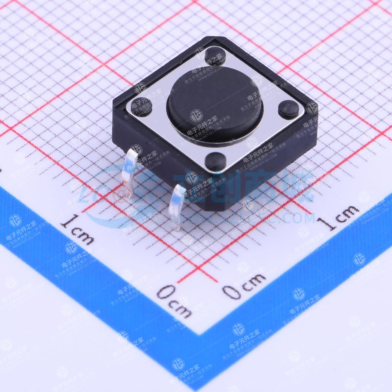 11.7*11.5*4.3mm 直插 轻触开关