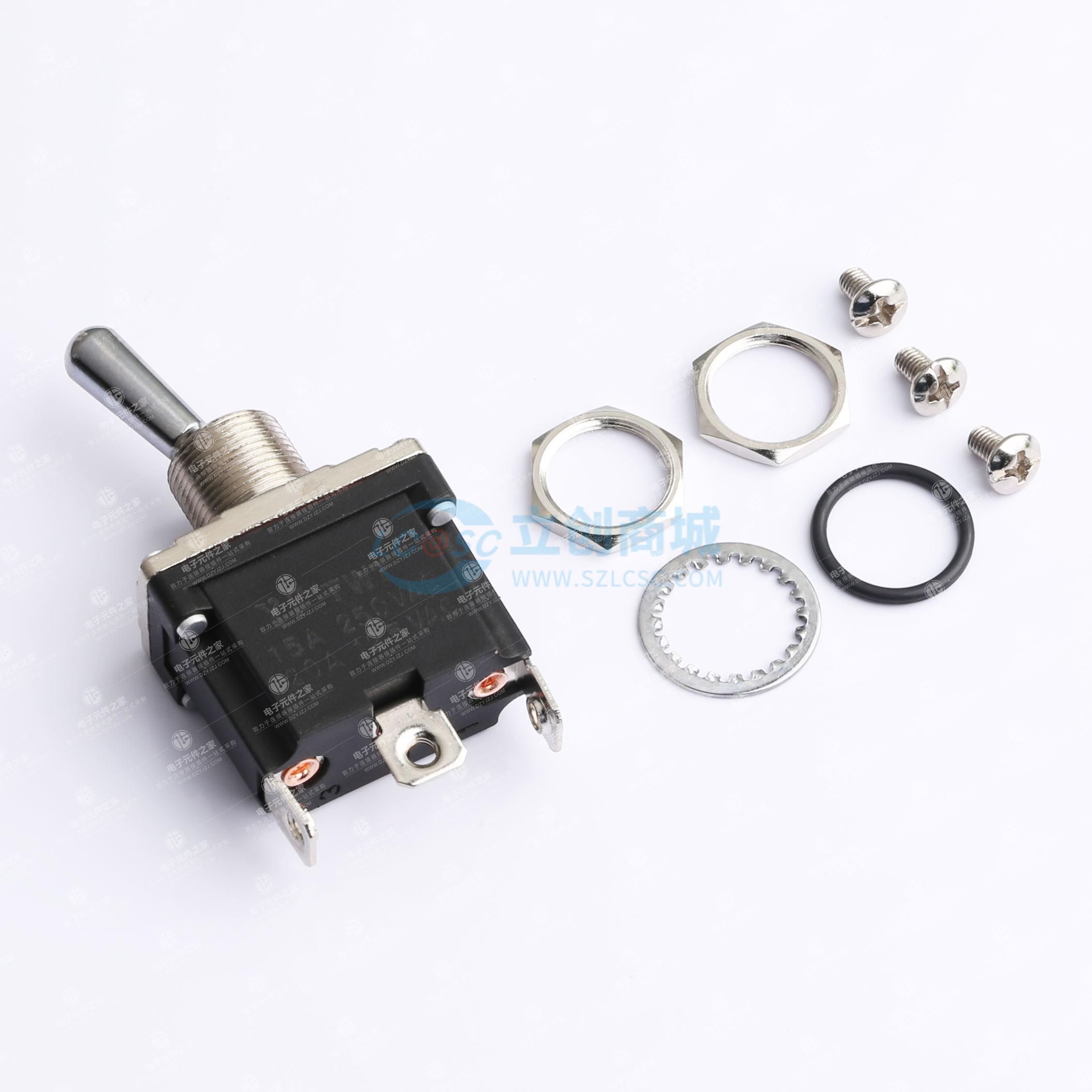 8件套 防水钮子开关  3脚2档 大电流 IP67