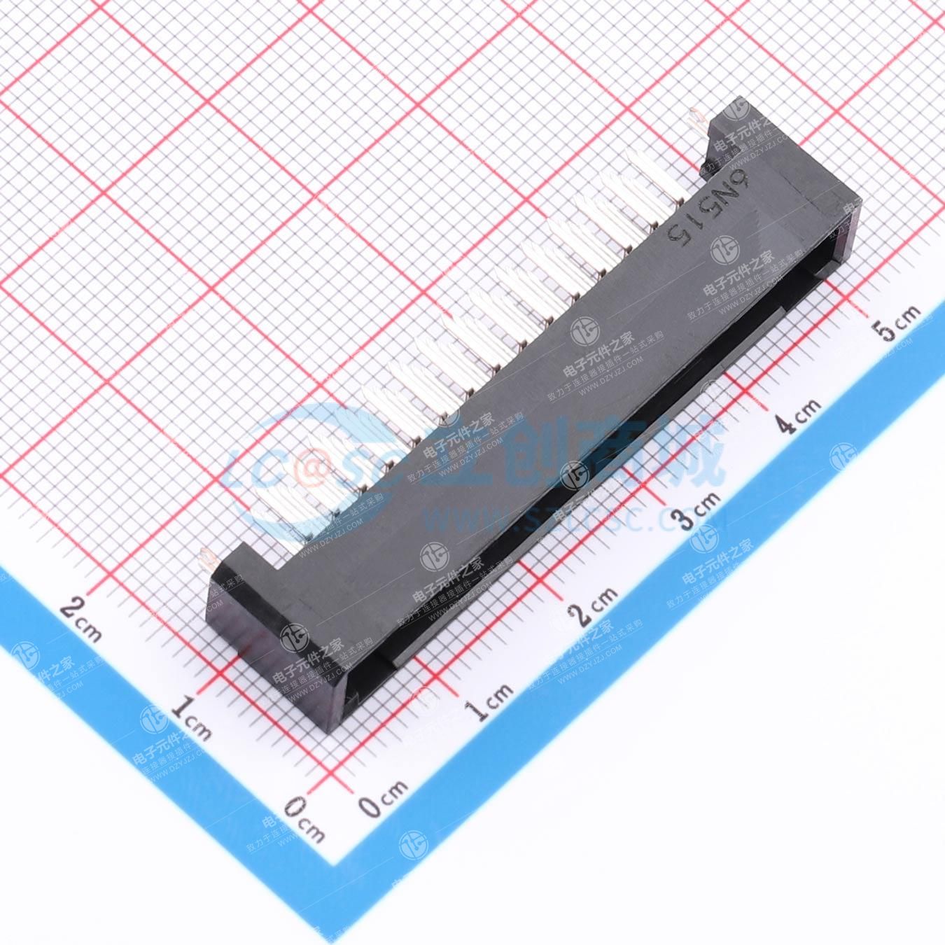 间距:1.27mm PIN:60P 公 直插