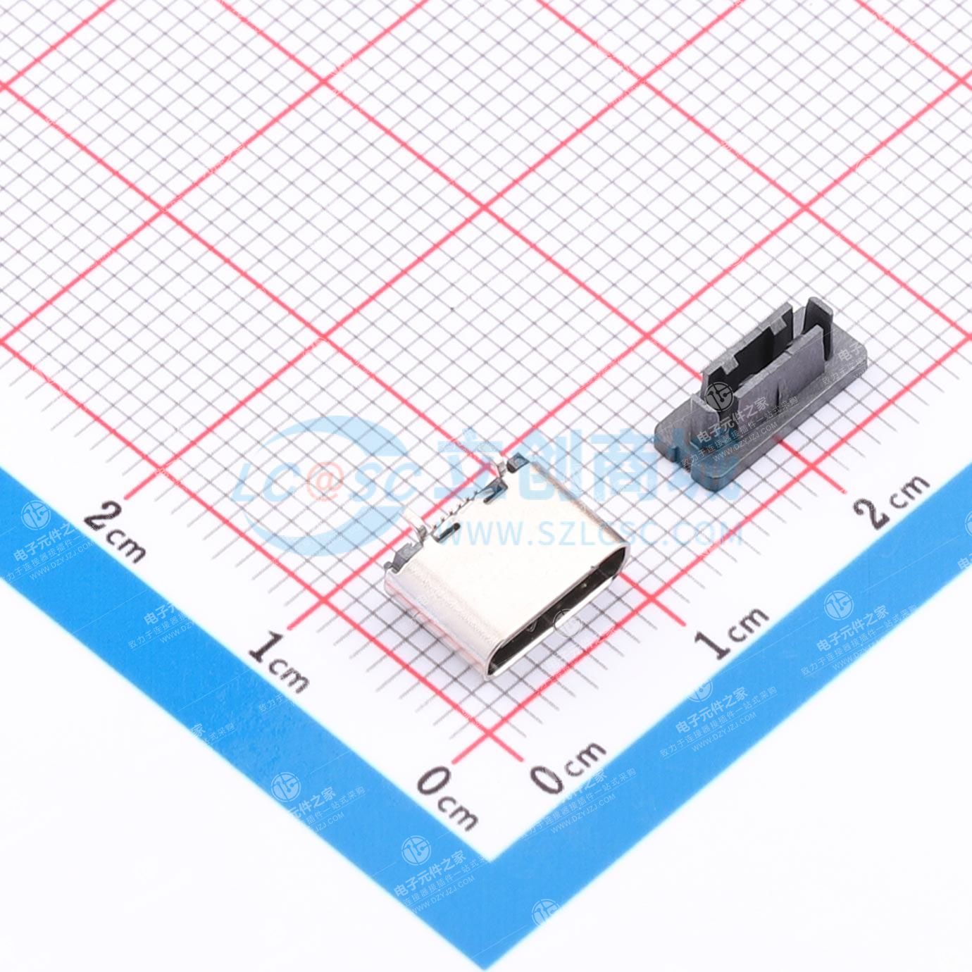 Type-C 母 立贴