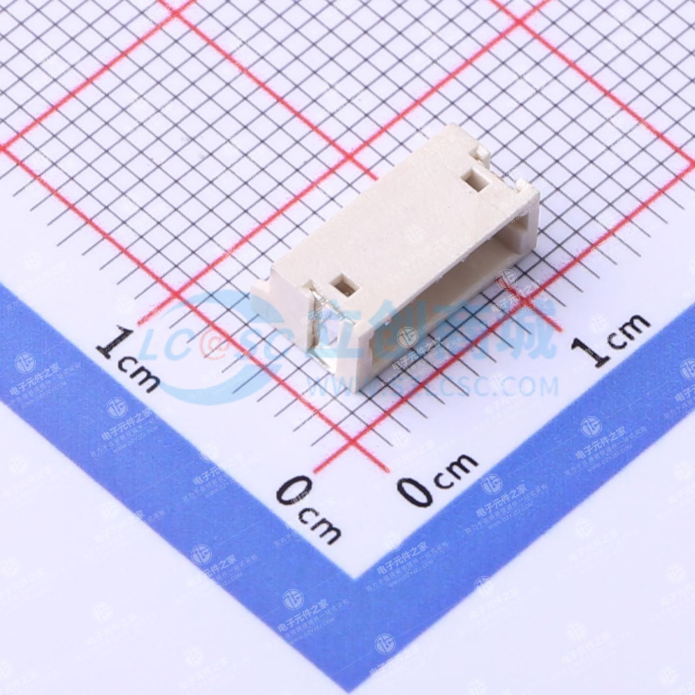 1x5P 间距:1.5mm 卧贴