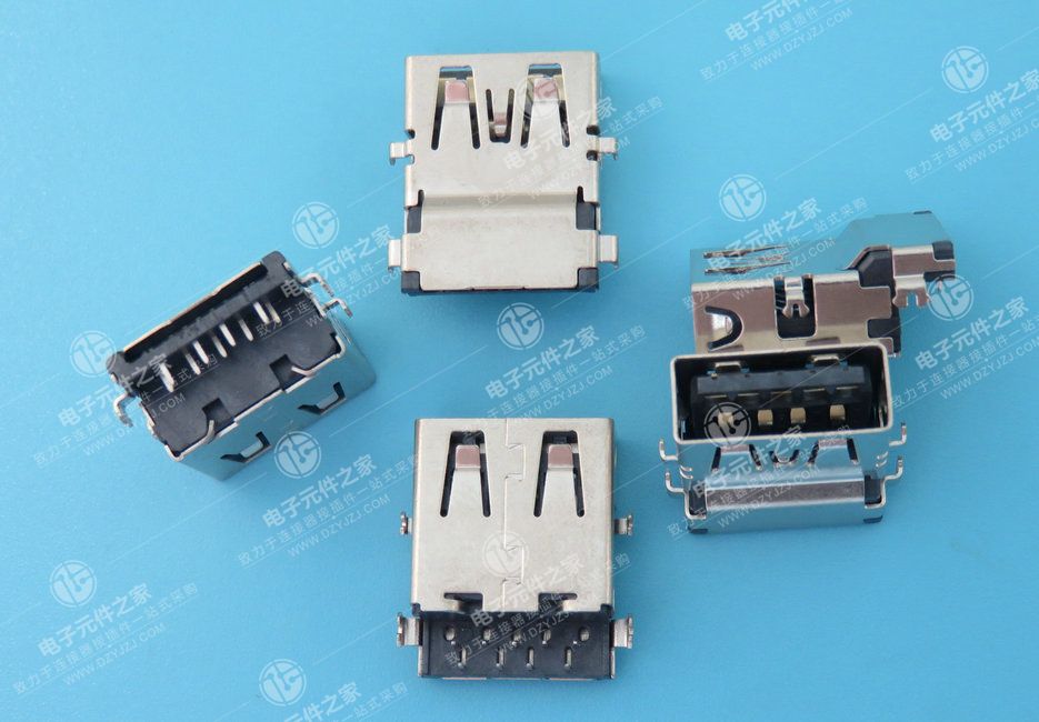 USB 3.0 AF 沉板反向DIP CH-1.75