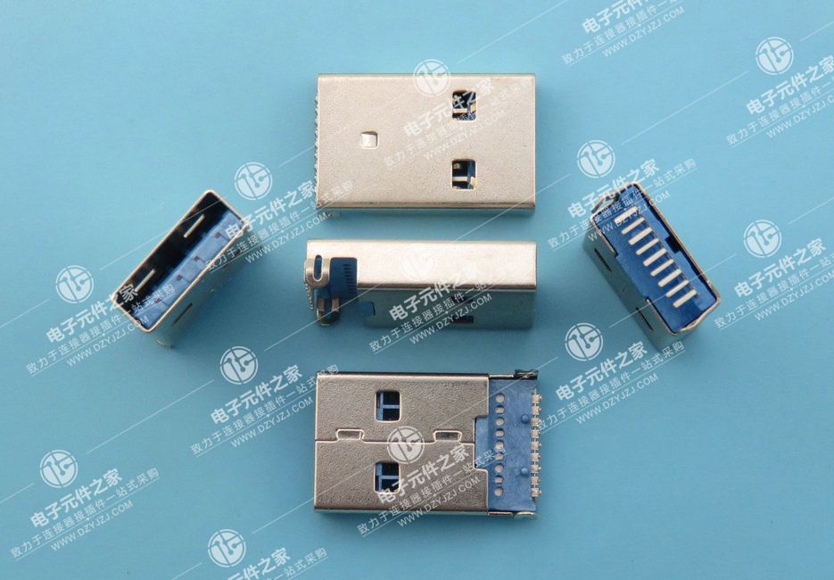 USB 3.0 AM DIP K脚（L=1.9）