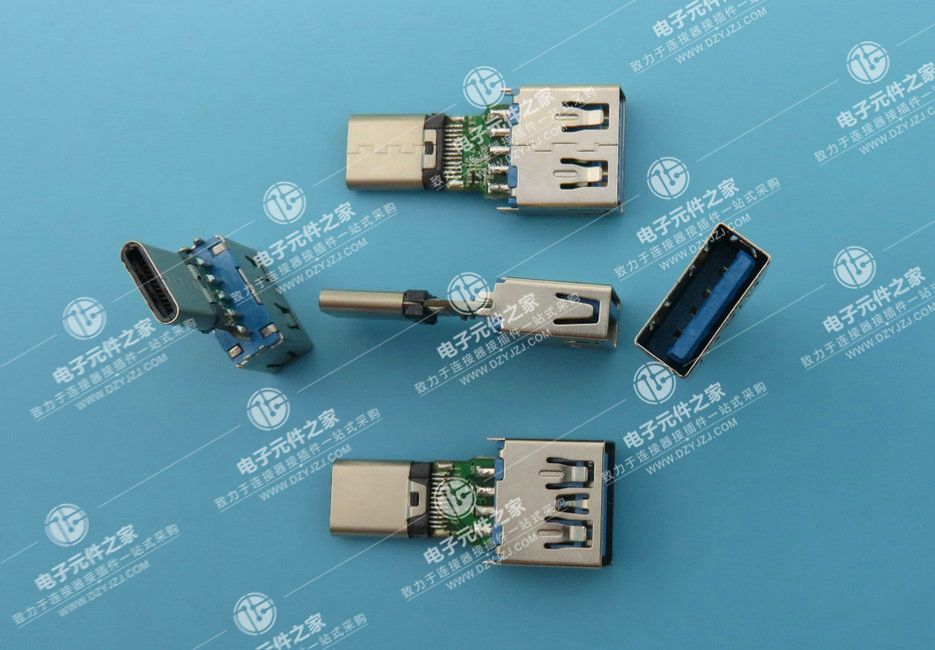 USB 3.0  转 TYPE C 公头