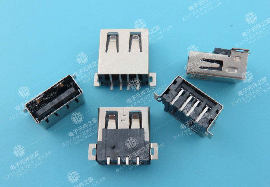 USB AF SMT 1.0柱子无卷边