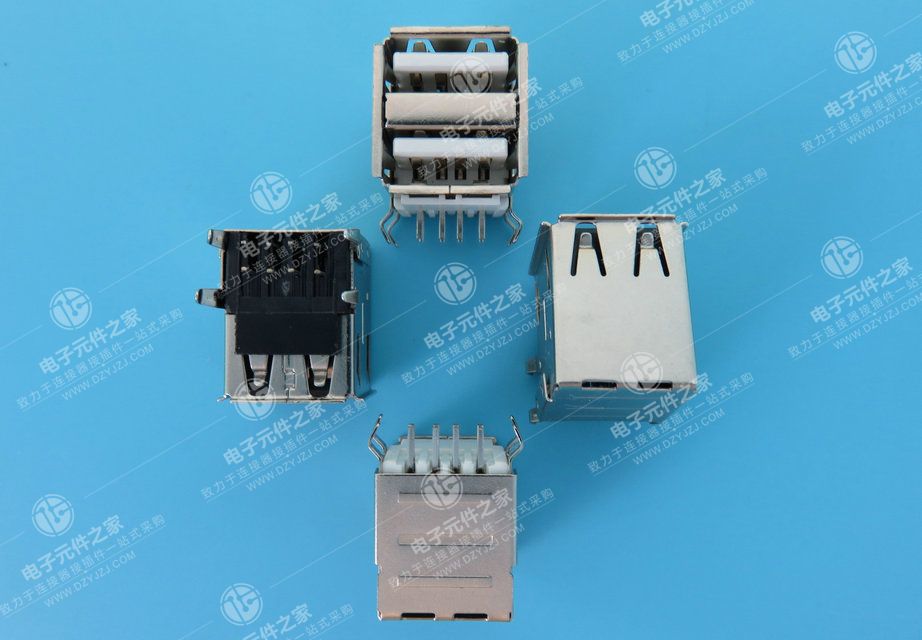 USB AF 双层弯脚半包无弹