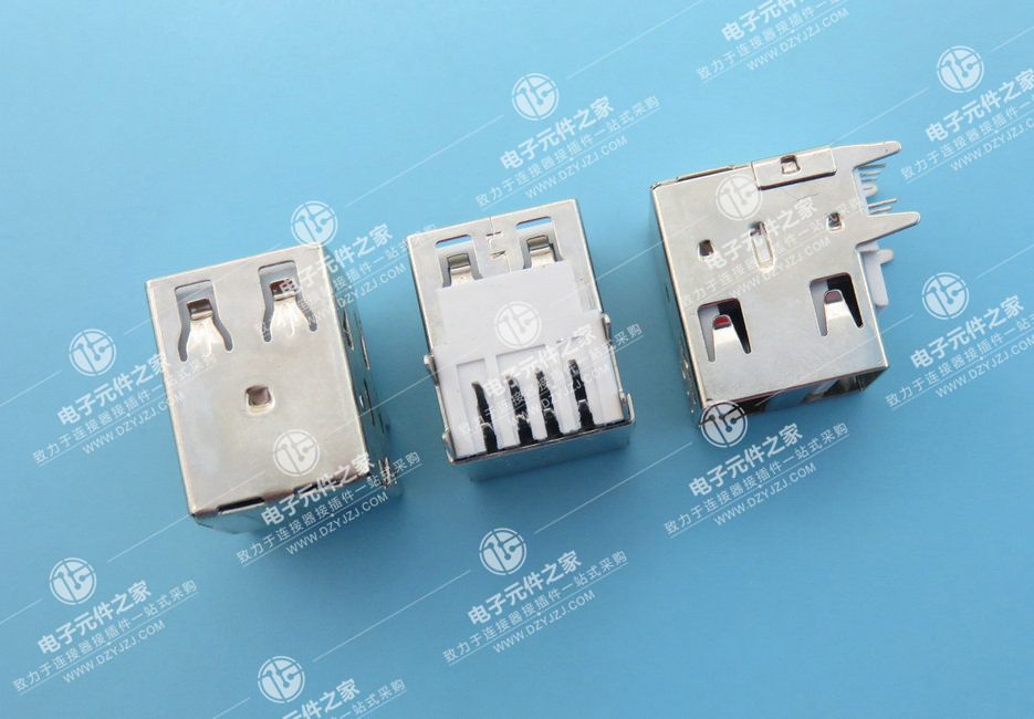 USB AF 双层90度 直脚无卷边
