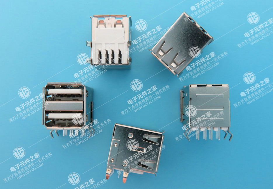 USB AF 双层弯脚半包无弹