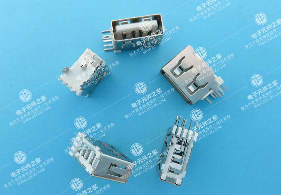 USB AF 短体10.0 侧插无卷边