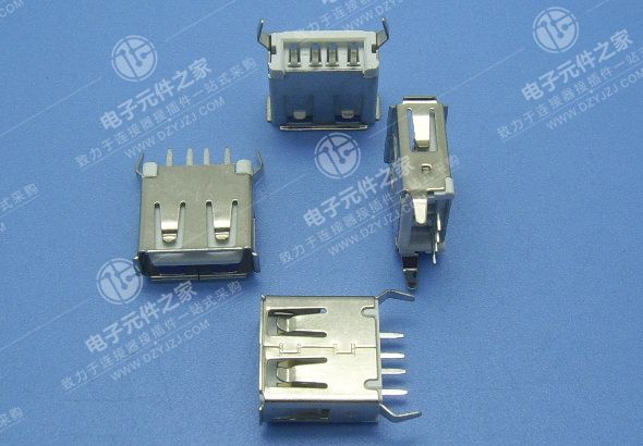 USB AF 180°DIP 13.0弯脚