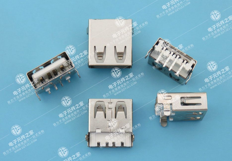 USB AF 90° 沉板弯脚 无卷边