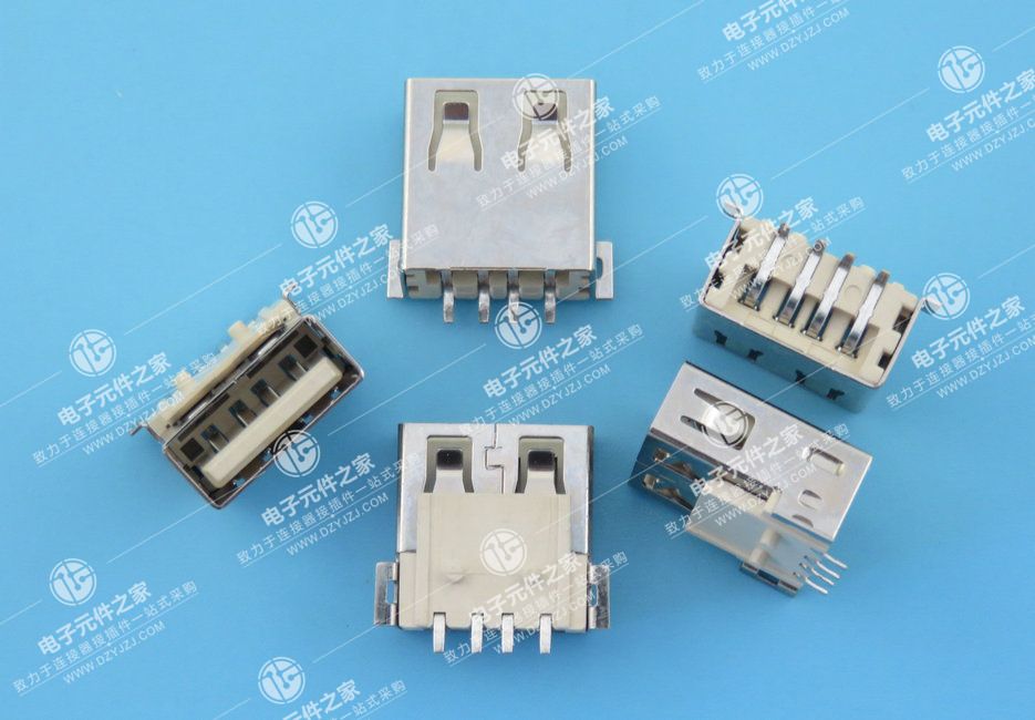 USB AF SMT 1.0柱子无卷边