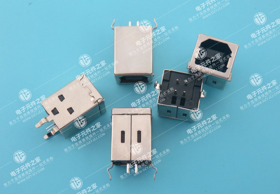 USB BF 180° 弯脚