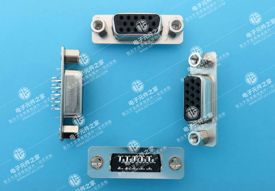 VGA 夹板母座