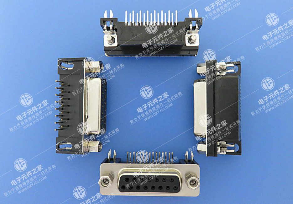 VGA DR15 母座直锁