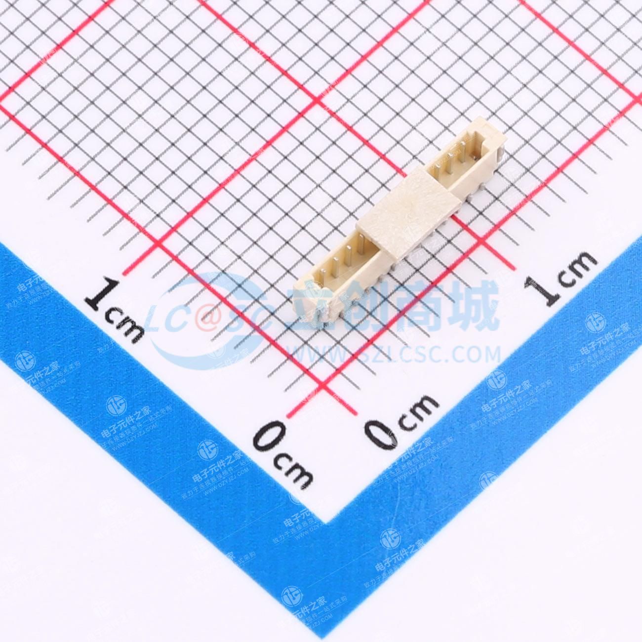 1x12P 间距:0.8mm 立贴