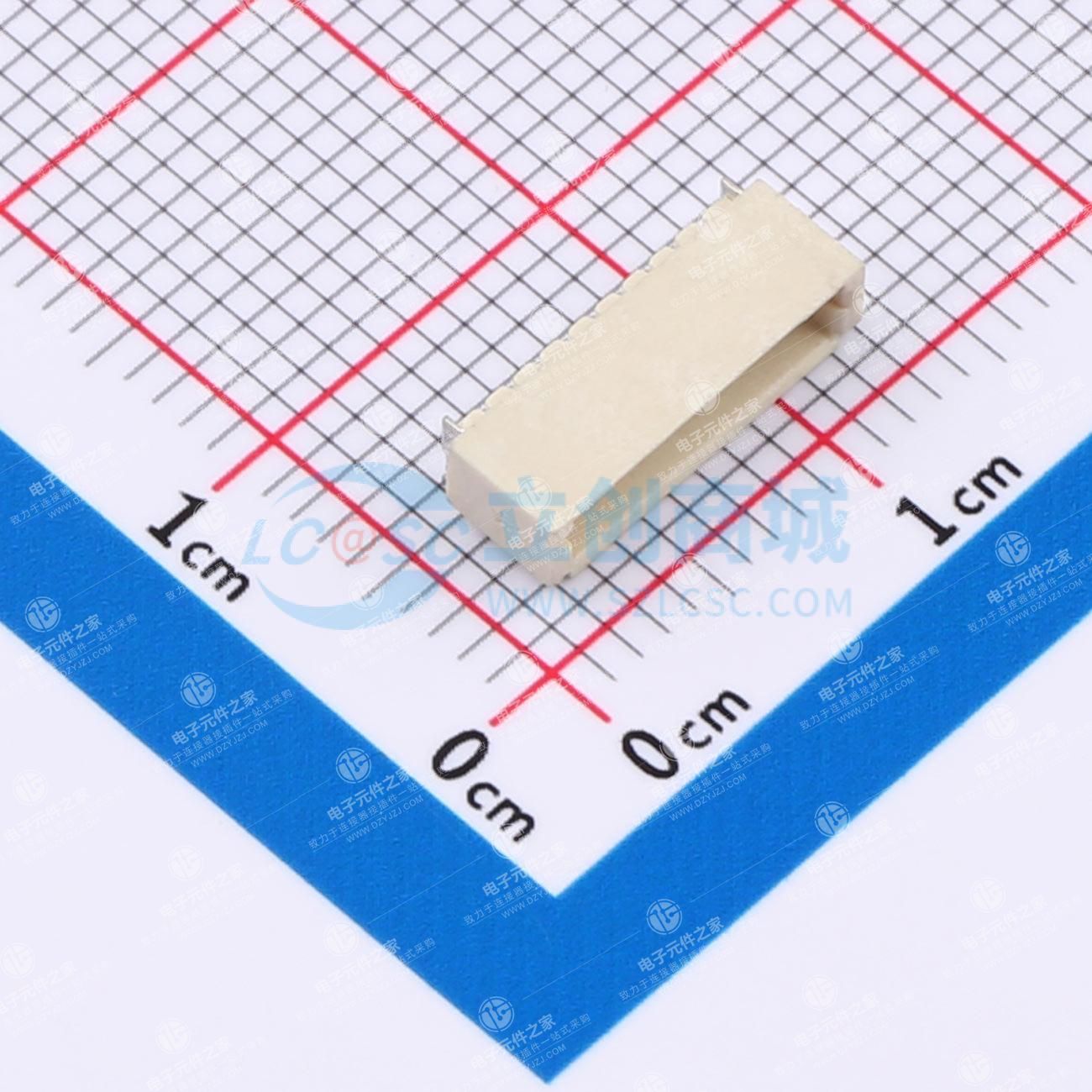 1x9P 间距:1mm 卧贴