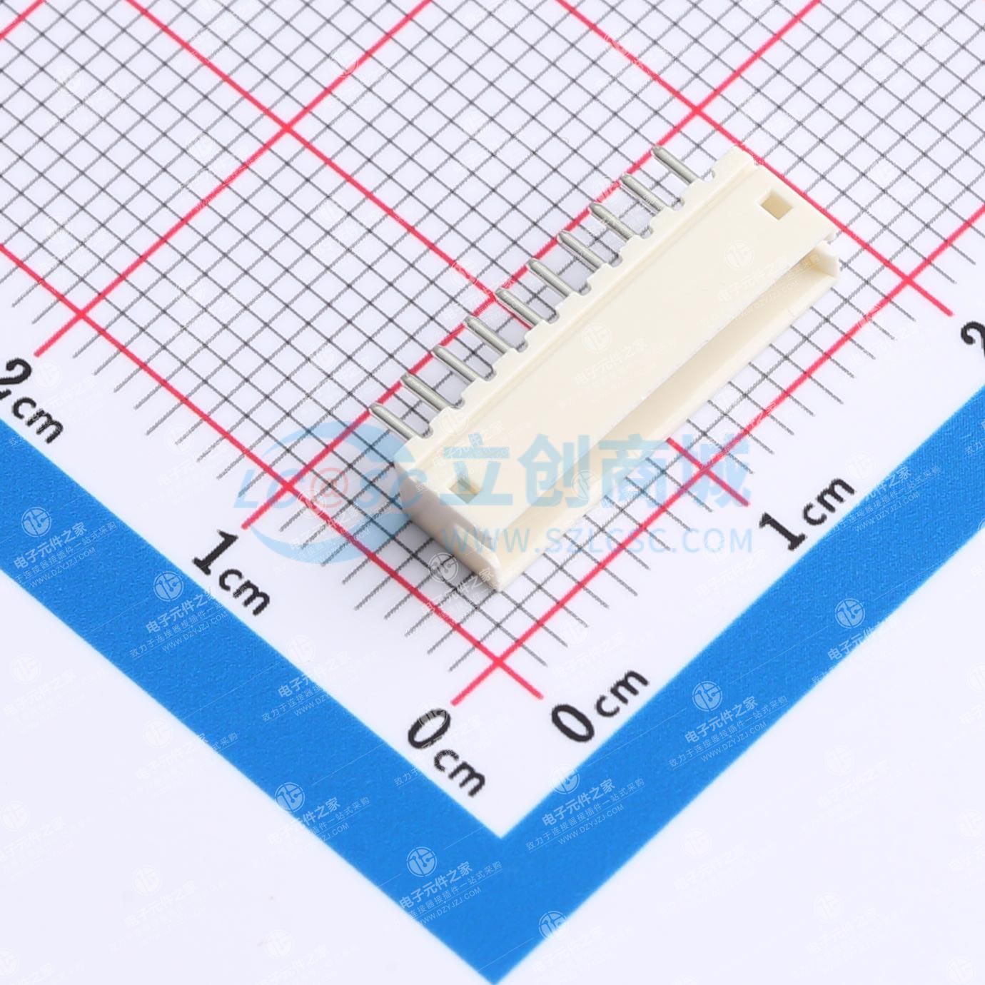 1x10P 间距:1.5mm 直插 系列:ZH