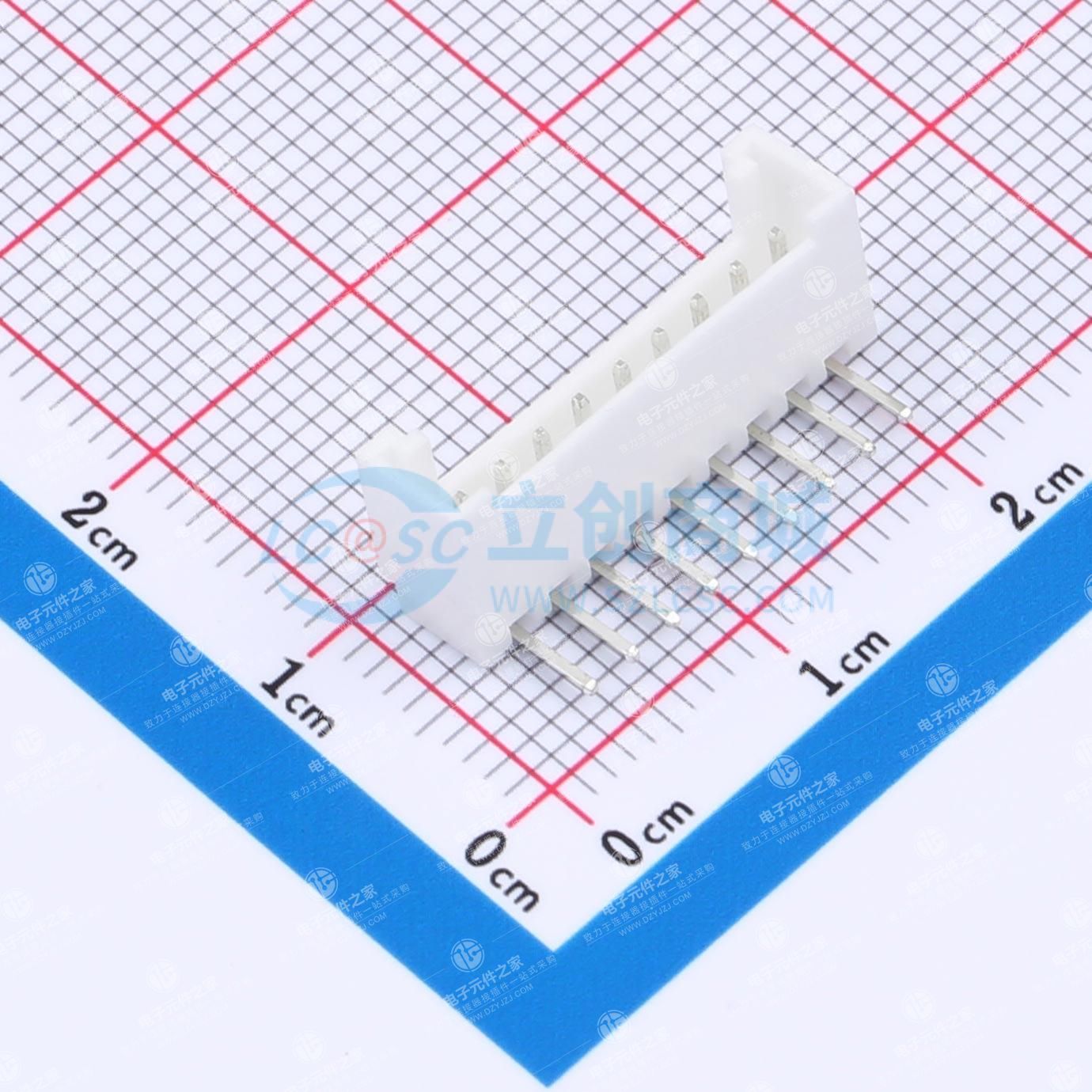 1x9P 间距:2mm 弯插 系列:HY