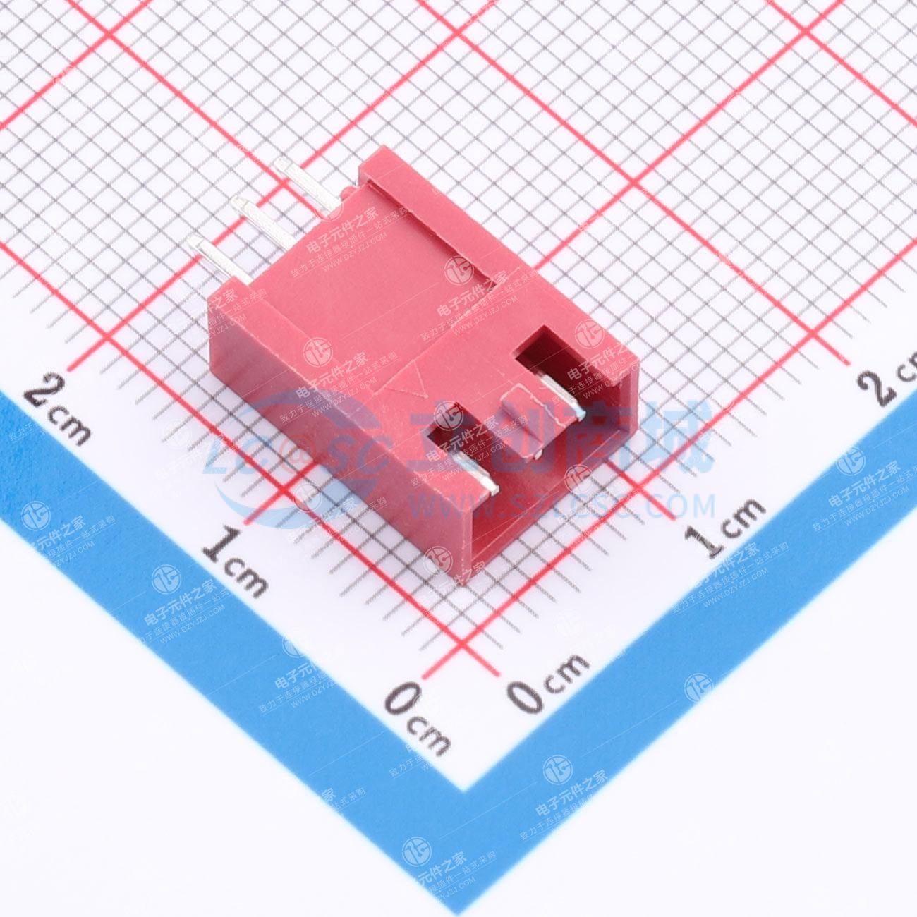 1x3P 间距:2.5mm 直插