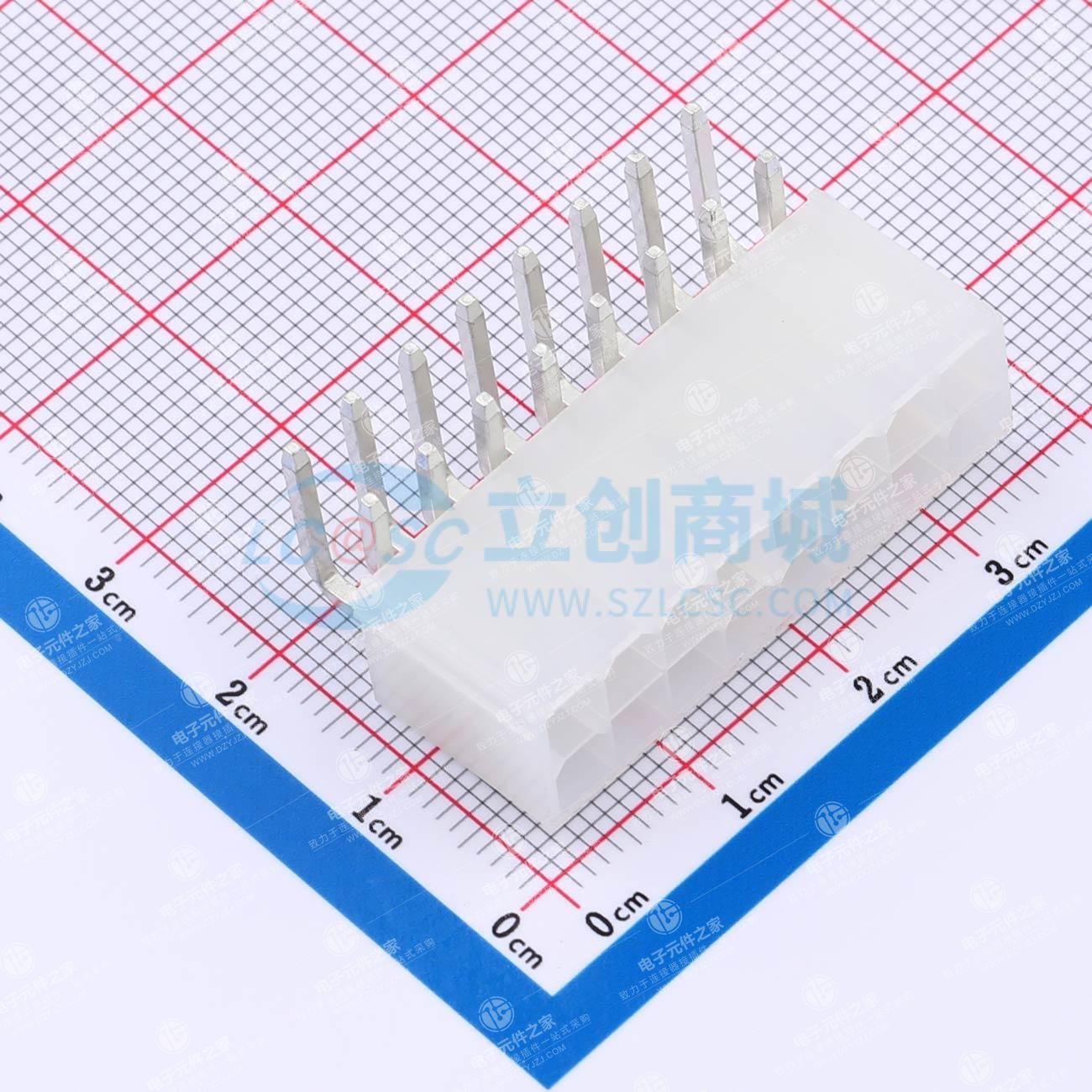 2x8P 间距:4.2mm 弯插