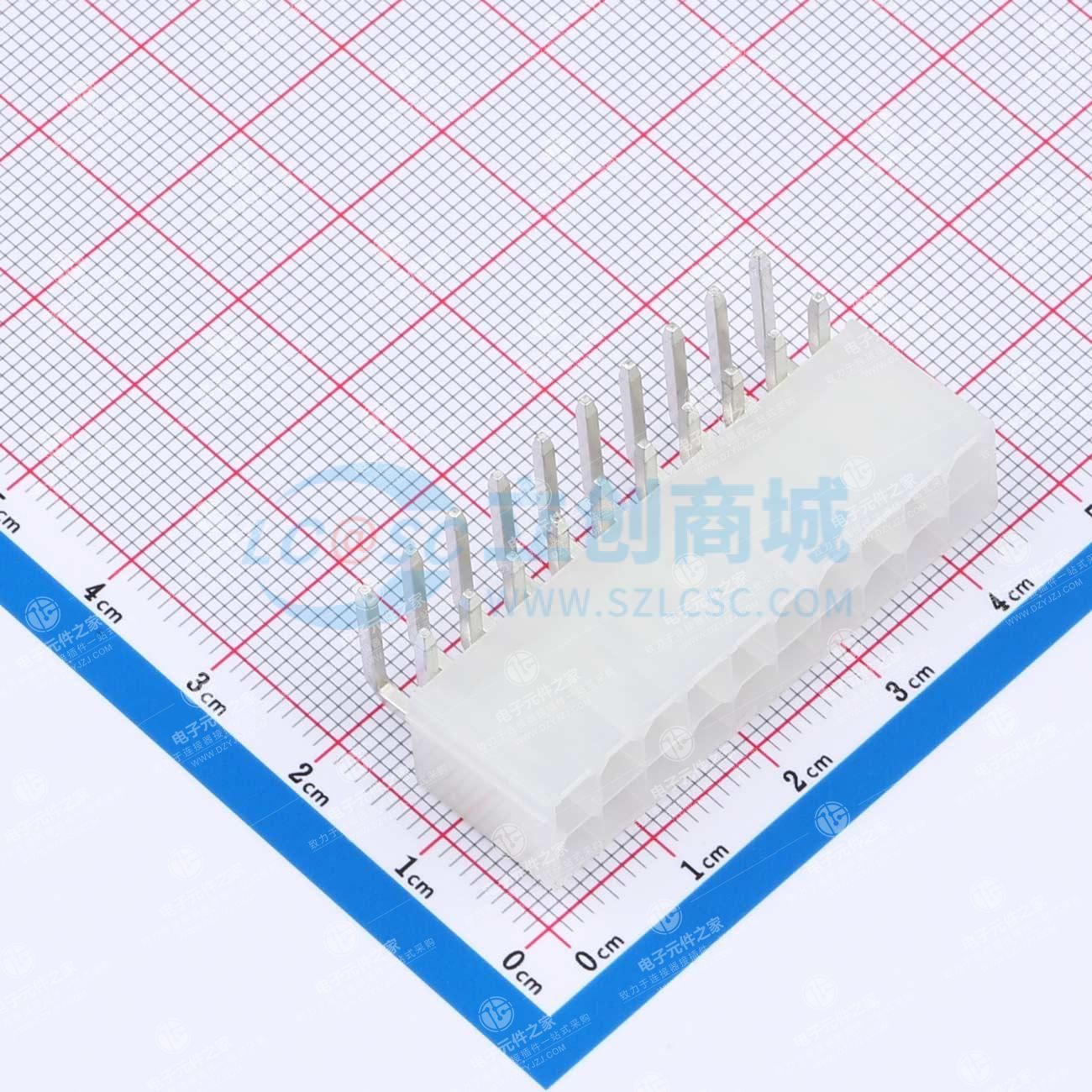 2x10P 间距:4.2mm 弯插