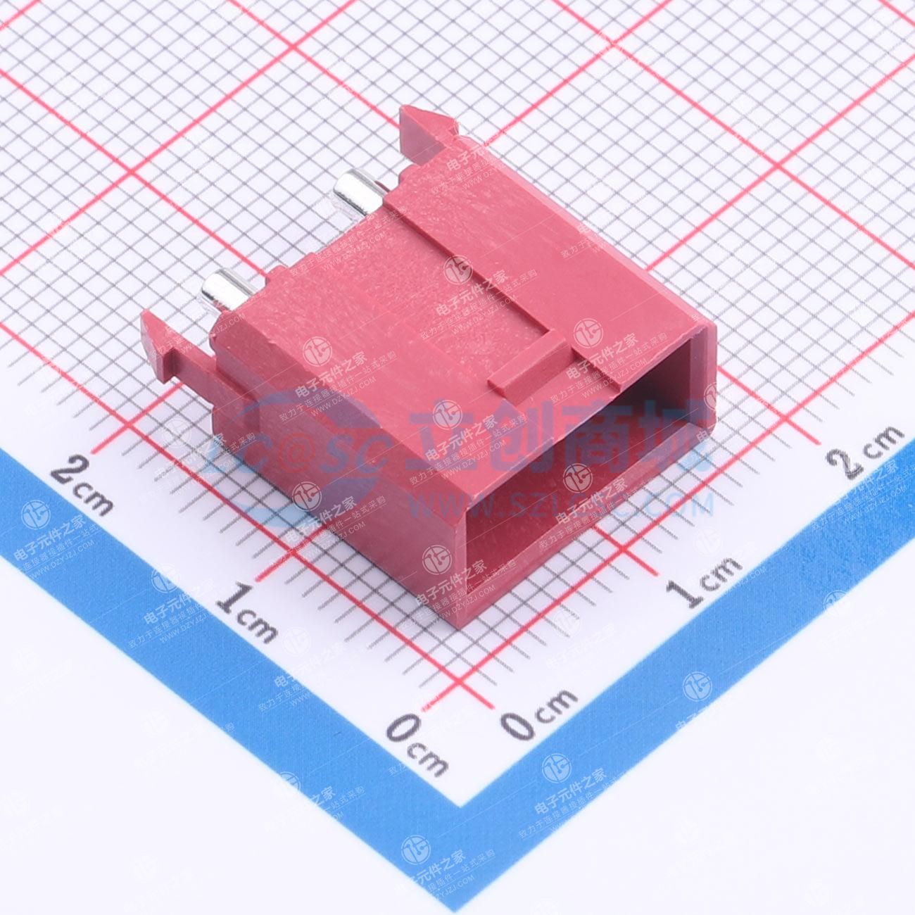 1x2P 间距:8mm 直插