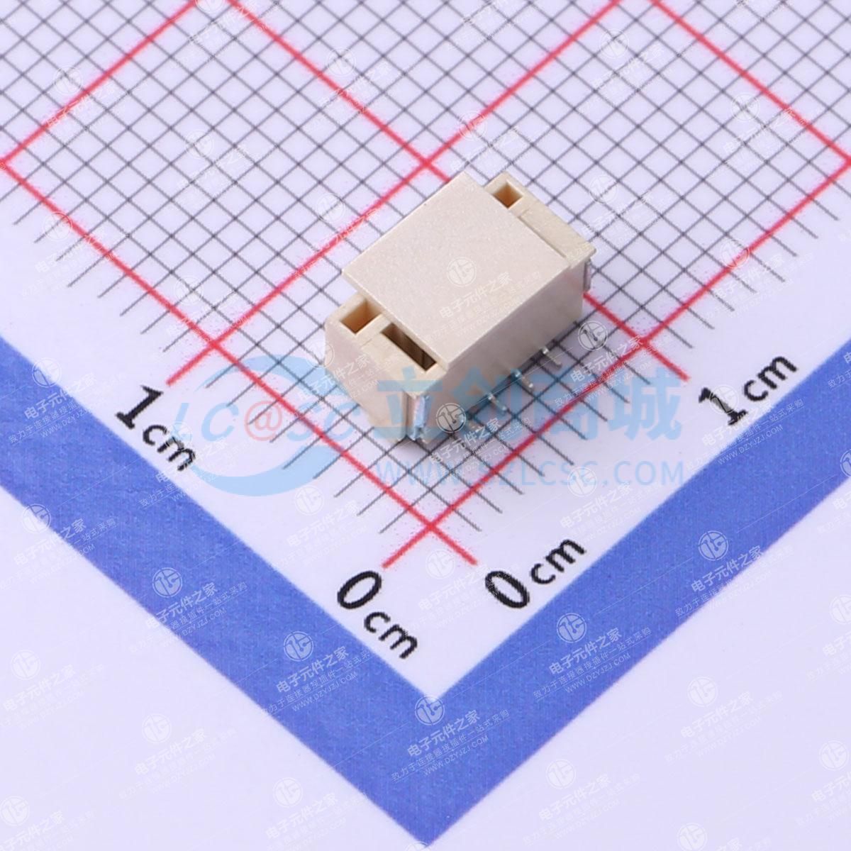 1x4P 间距:1.25mm 立贴 系列:GH