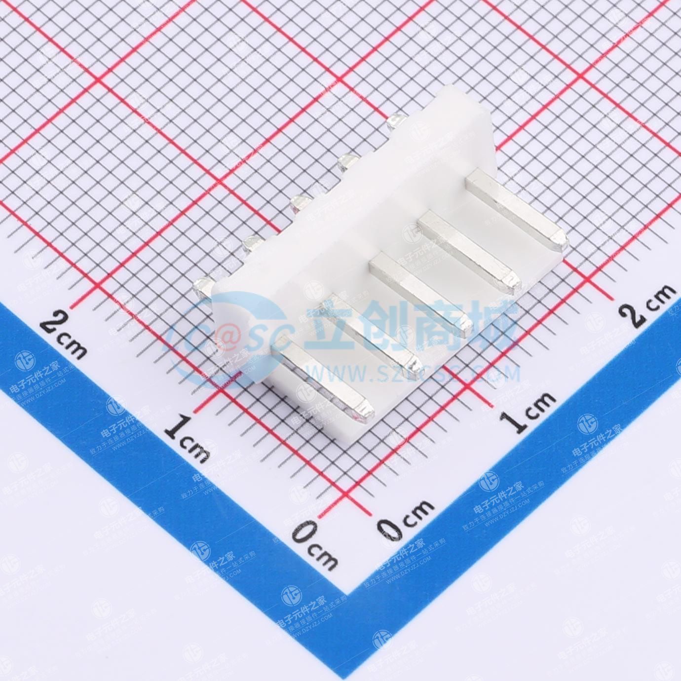 1x5P 间距:3.96mm 直插 系列:VH