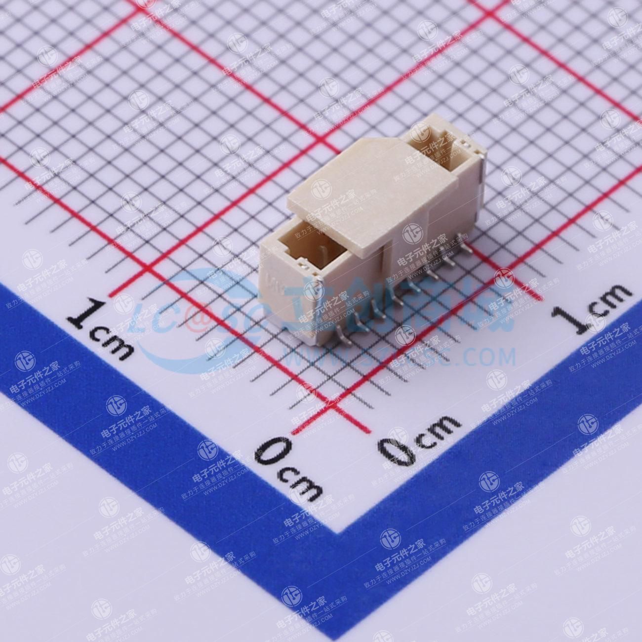 1x8P 间距:1mm 立贴