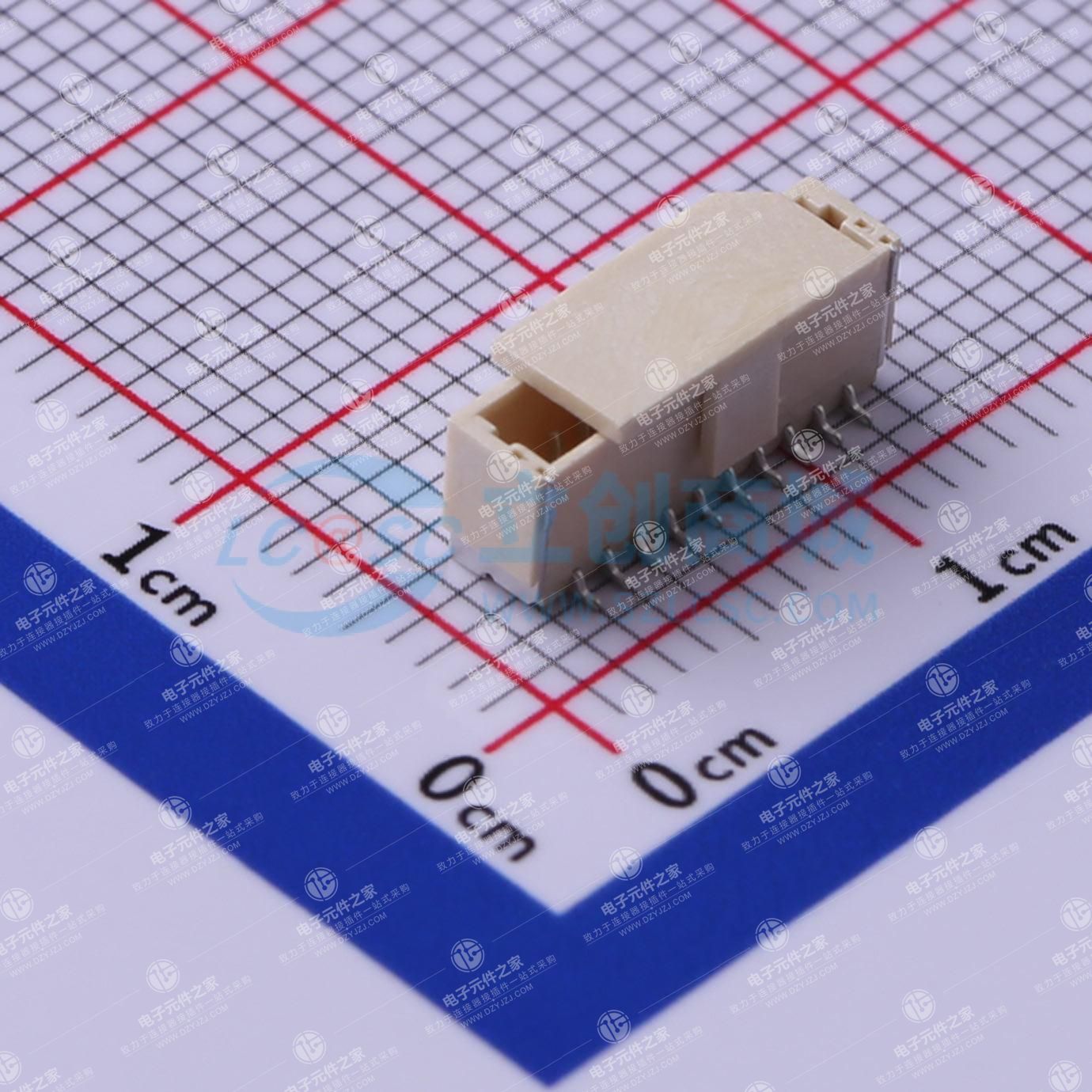 1x10P 间距:1mm 立贴