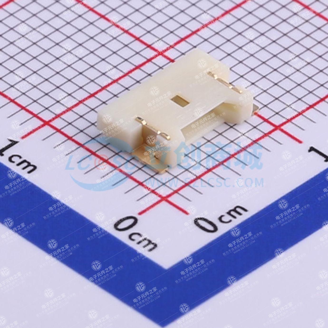 1x3P 间距:1.25mm 卧贴