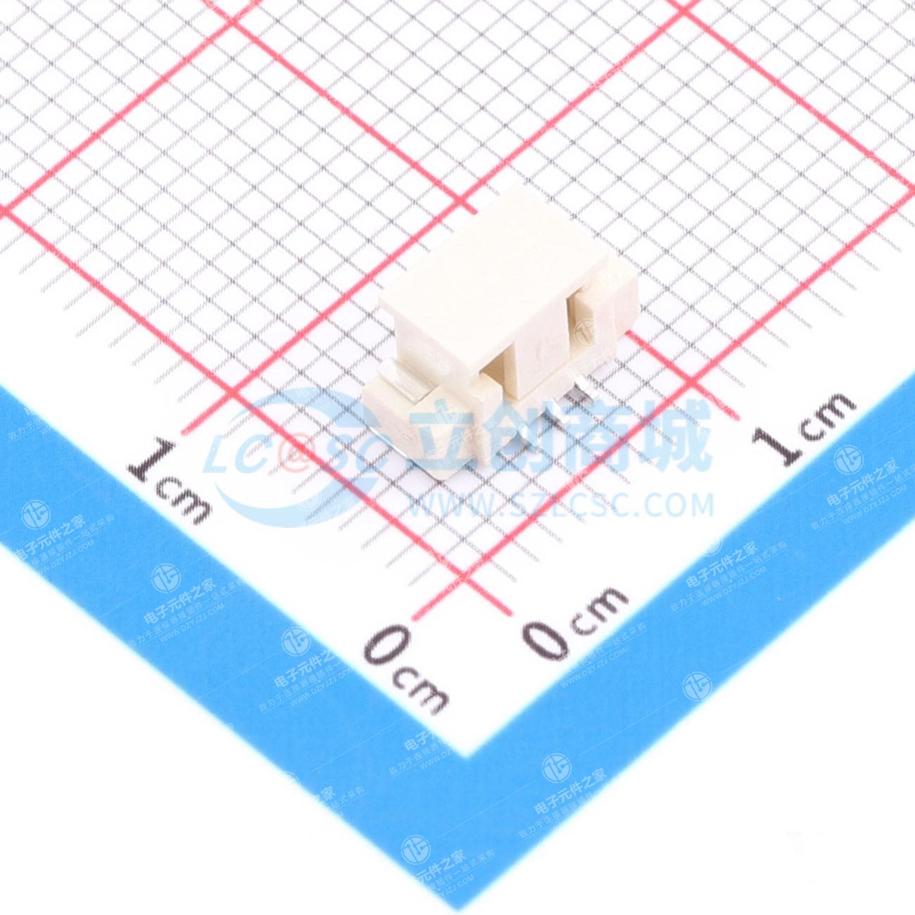 1x3P 间距:1.25mm 立贴