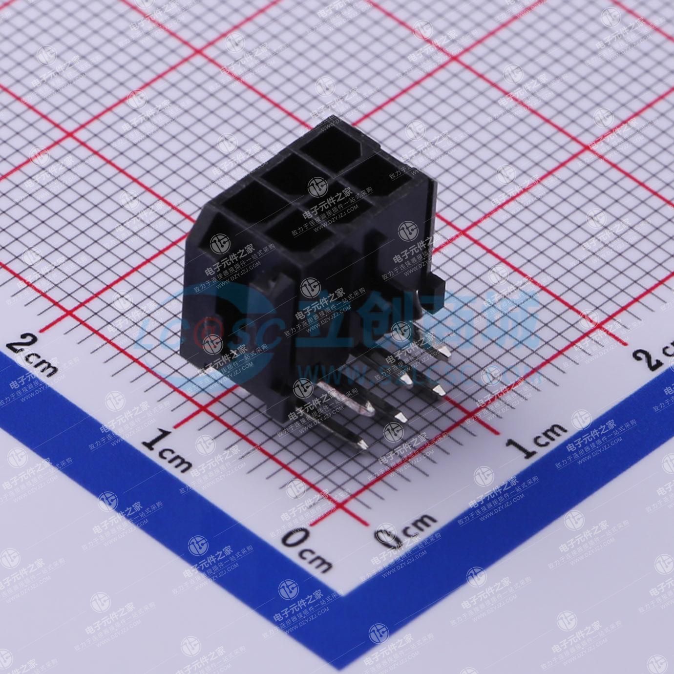 2x3P 间距:3mm 弯插
