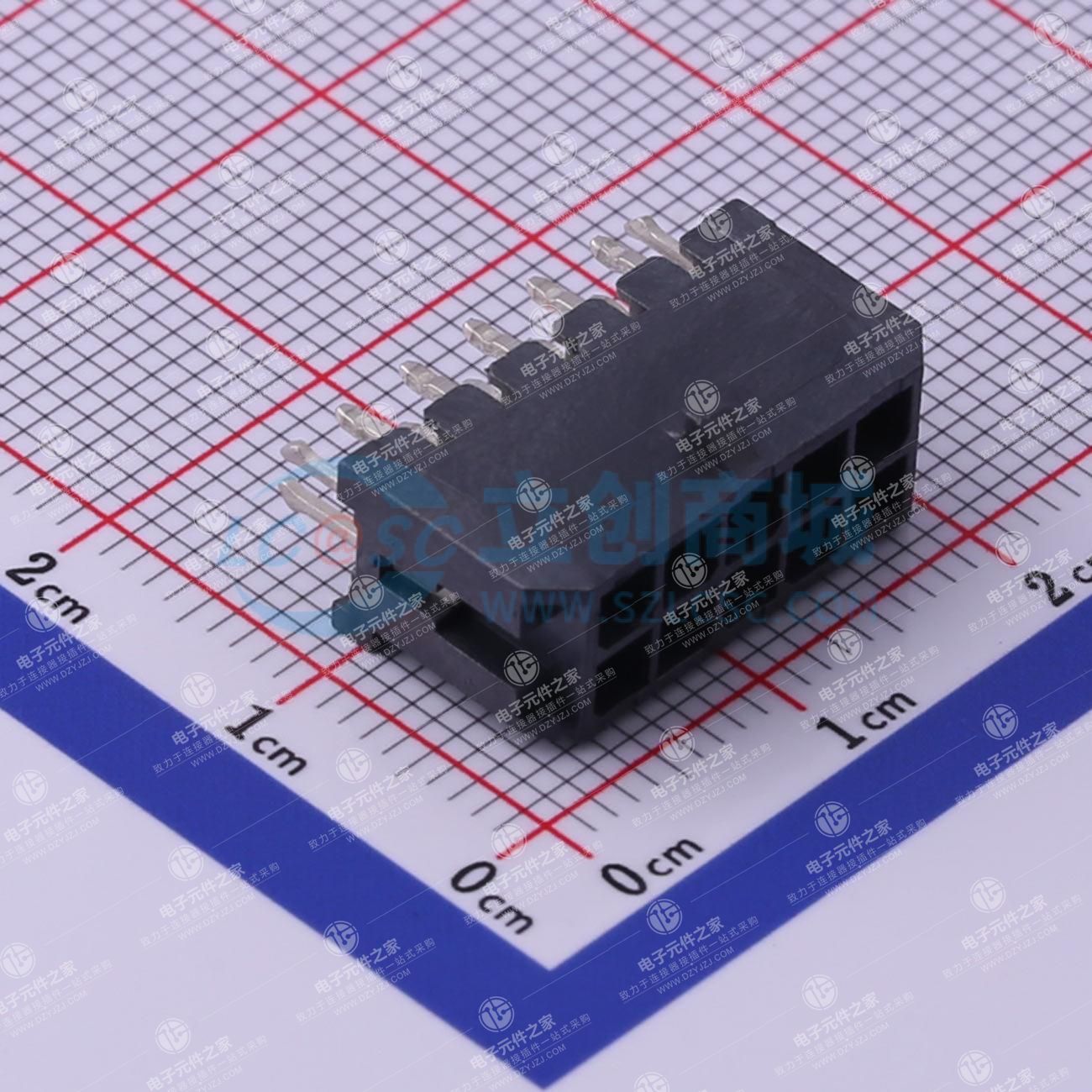 2x5P 间距:3mm 直插