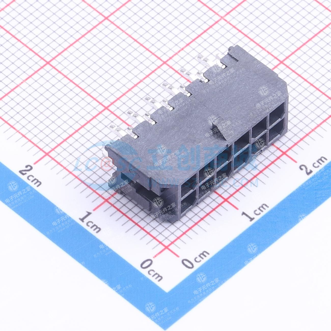 2x6P 间距:3mm 直插