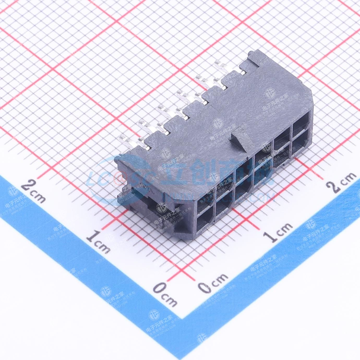 2x6P 间距:3mm 直插
