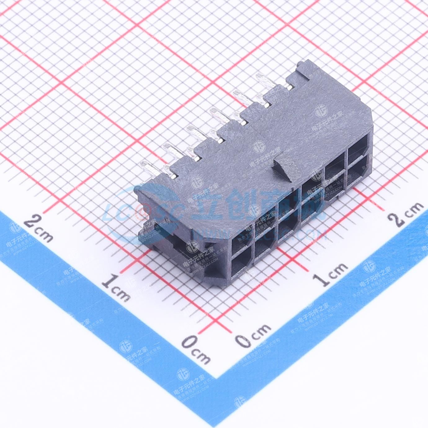 2x6P 间距:3mm 直插