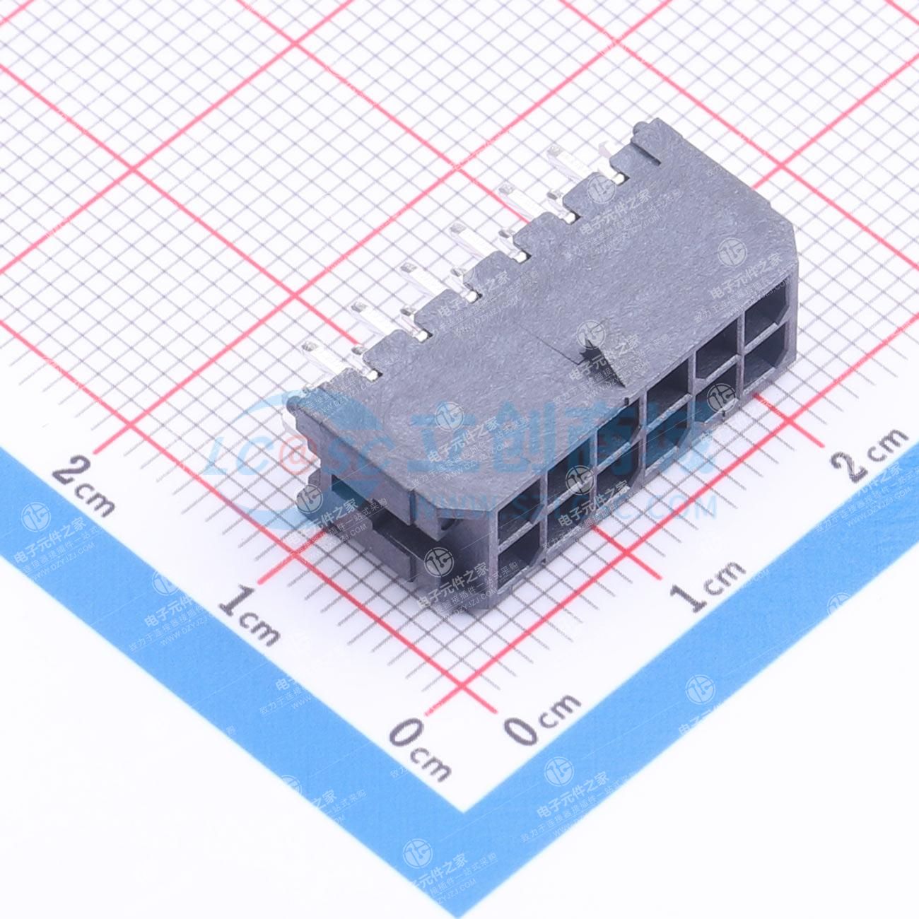 2x6P 间距:3mm 直插