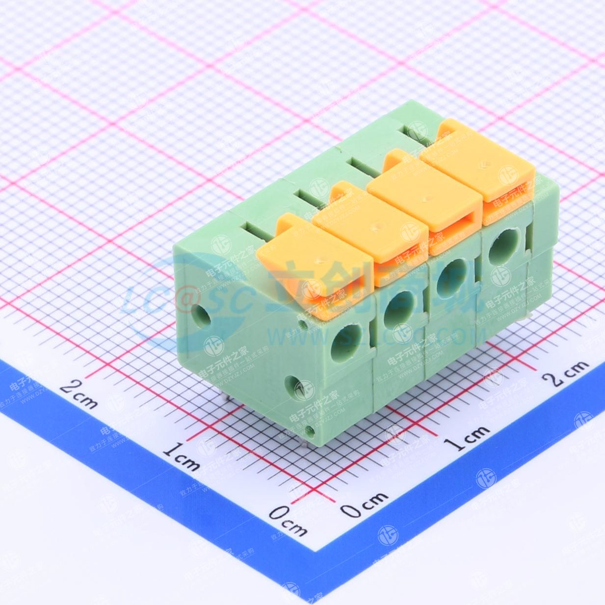 5.08mm 每排P数:4 排数:1