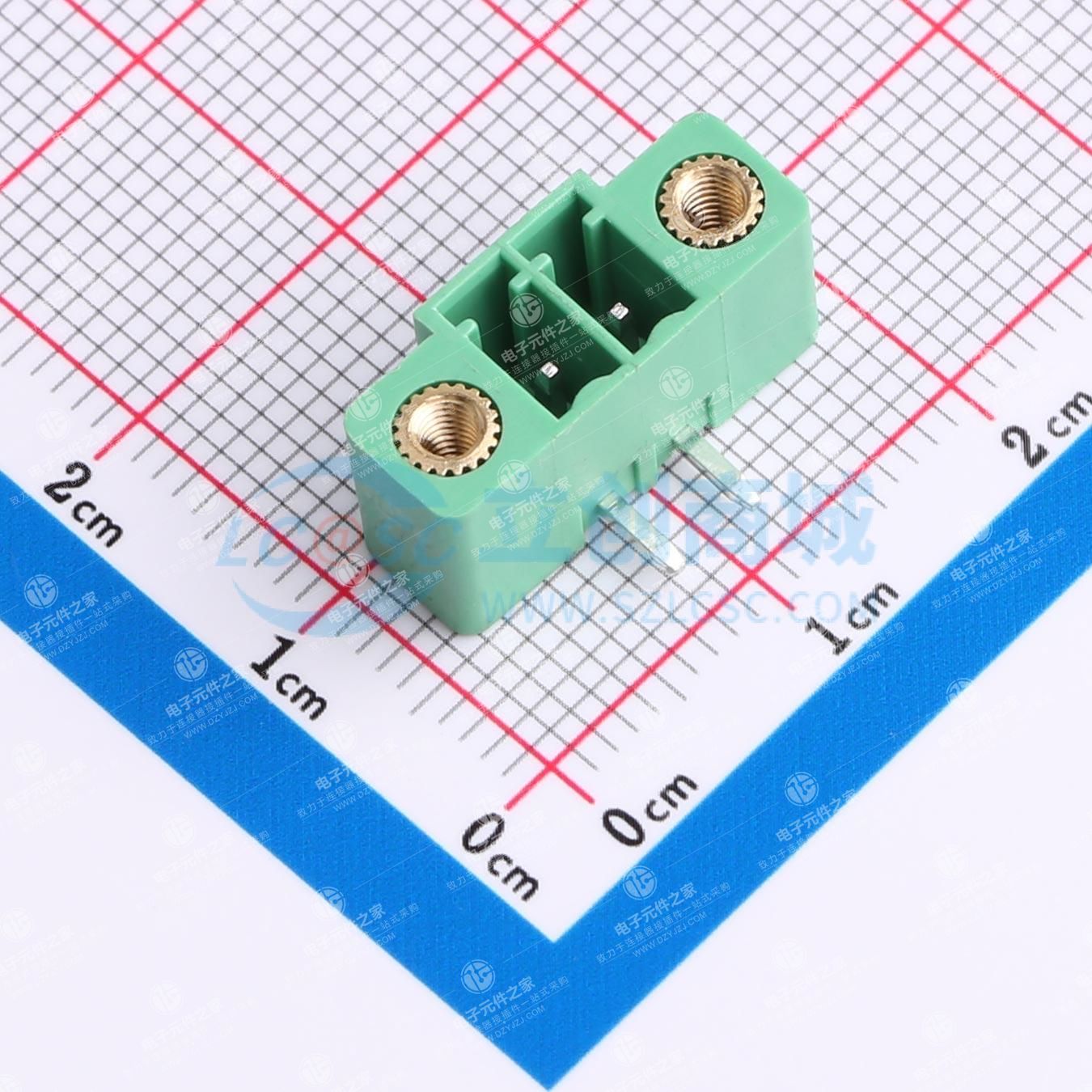 螺丝固定 1x2P 3.5mm 排数:1 每排P数:2