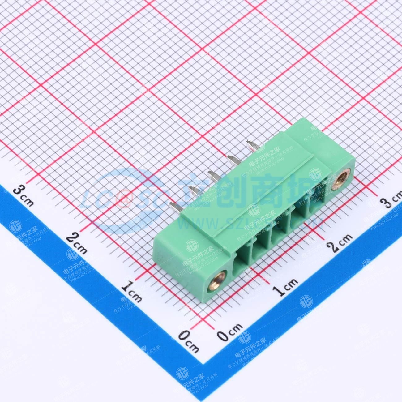 螺丝固定 1x5P 3.5mm 排数:1 每排P数:5