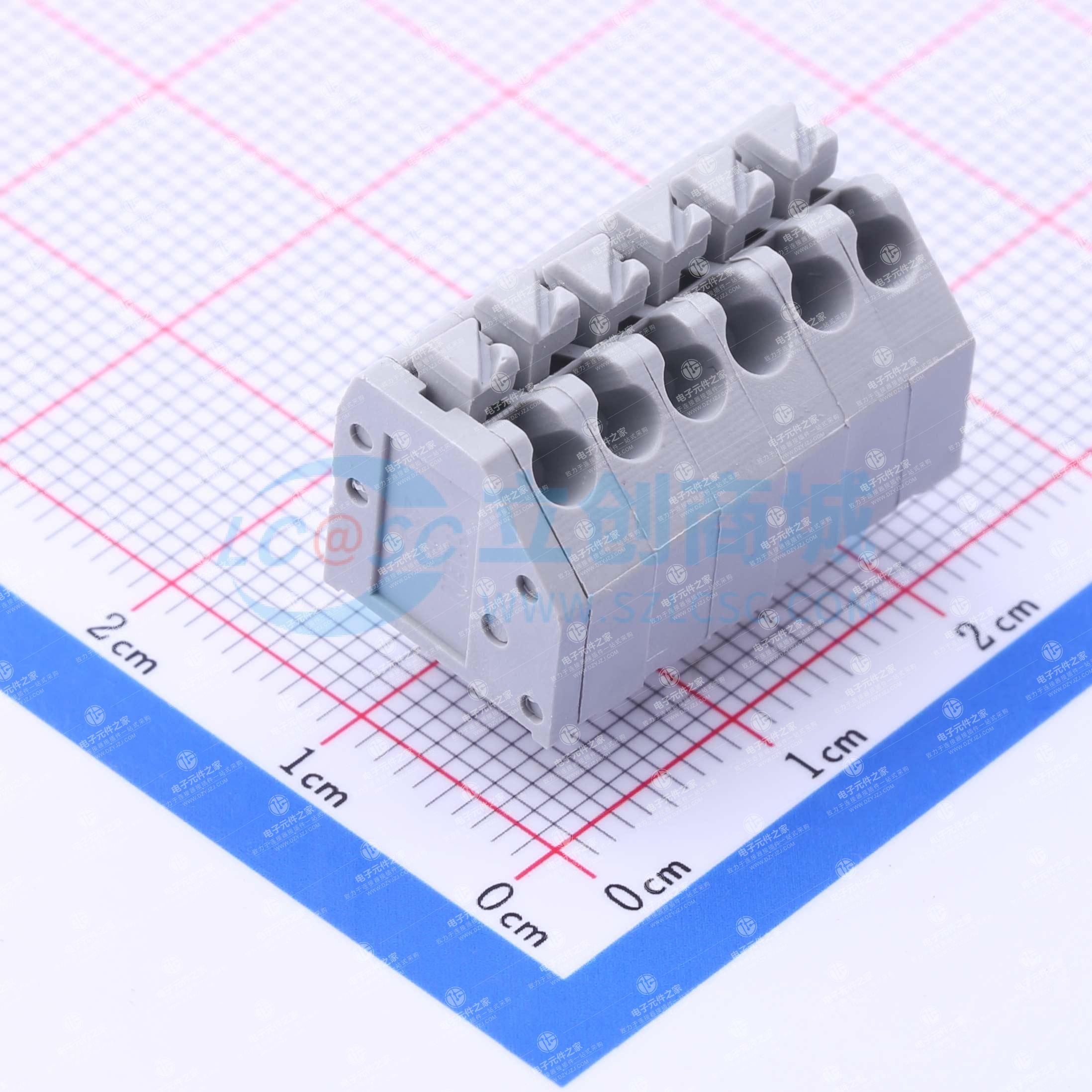 1x6P 3.5mm 每排P数:6 排数:1