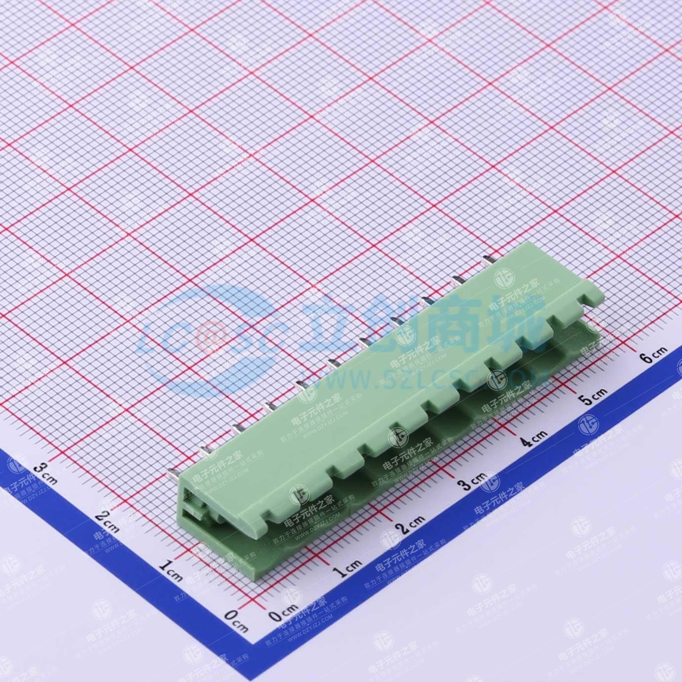 无固定装置 1x11P 5.08mm 排数:1 每排P数:11