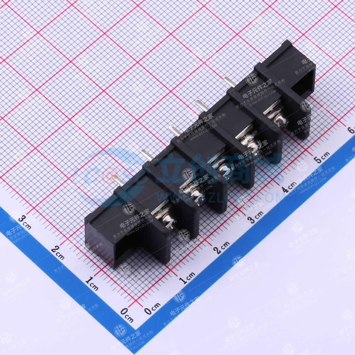 8.25mm 1x5P 直插 中脚 排数:1 每排P数:5
