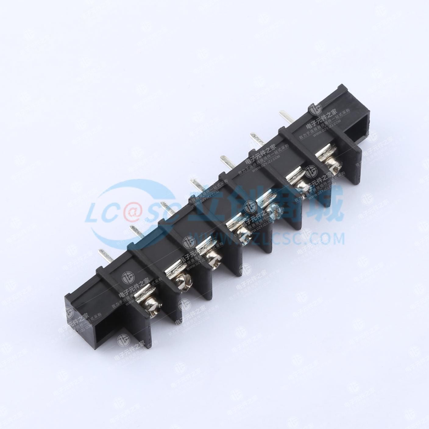 9.5mm 1x7P 直插 边脚 排数:1 每排P数:7